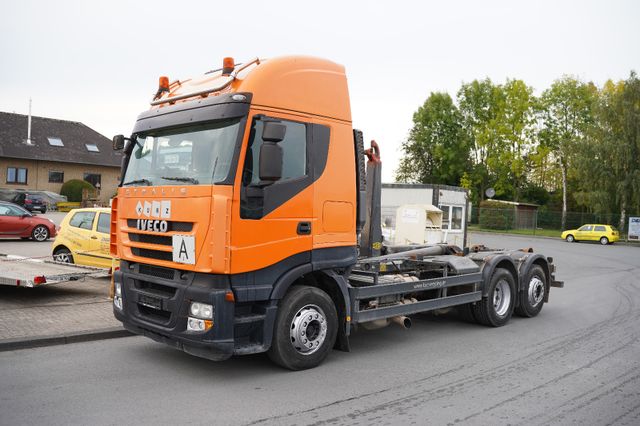 Iveco Stralis 450 Abrollkipper Meiller Orig 406.000TKM