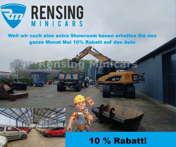 Microcar Baurabatt 10% Rabatt Aixam Ligier Mopedauto 45KM