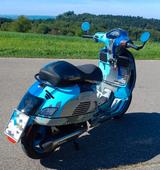 Vespa GTS 300   ( Supersport S ) Cartoon Comic Graffit - VESPA SUPERSPORT GTS