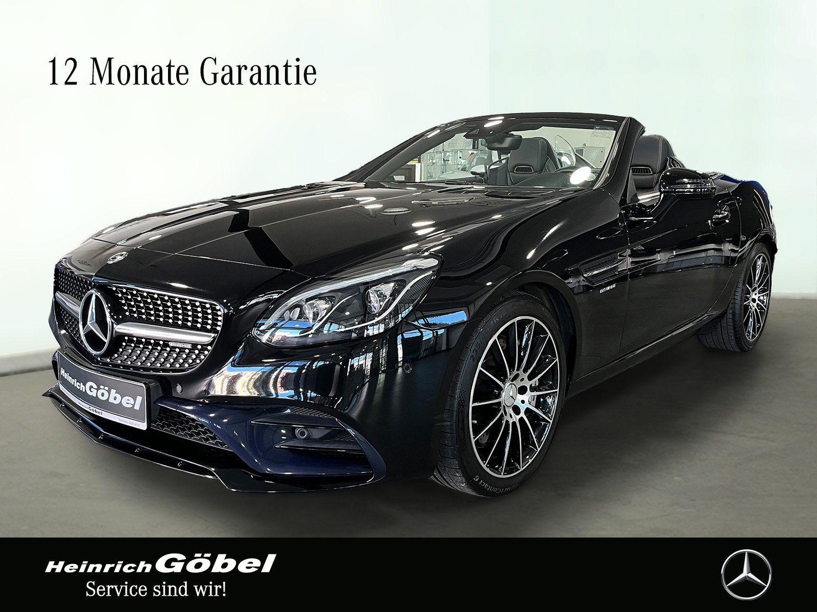 Fahrzeugabbildung Mercedes-Benz SLC 43 AMG 1.HD+NIGHT-P.+CARBON+ILS+H&K+CARPLAY