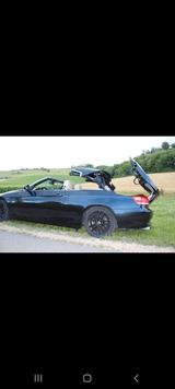 BMW 320i - - mit Benzin-Antrieb: Beige, Teilleder, Cabrio