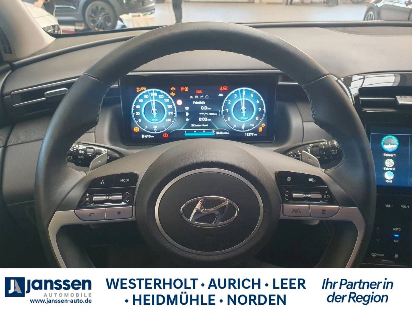 Fahrzeugabbildung Hyundai TUCSON  TREND Krell el.Heckklappe