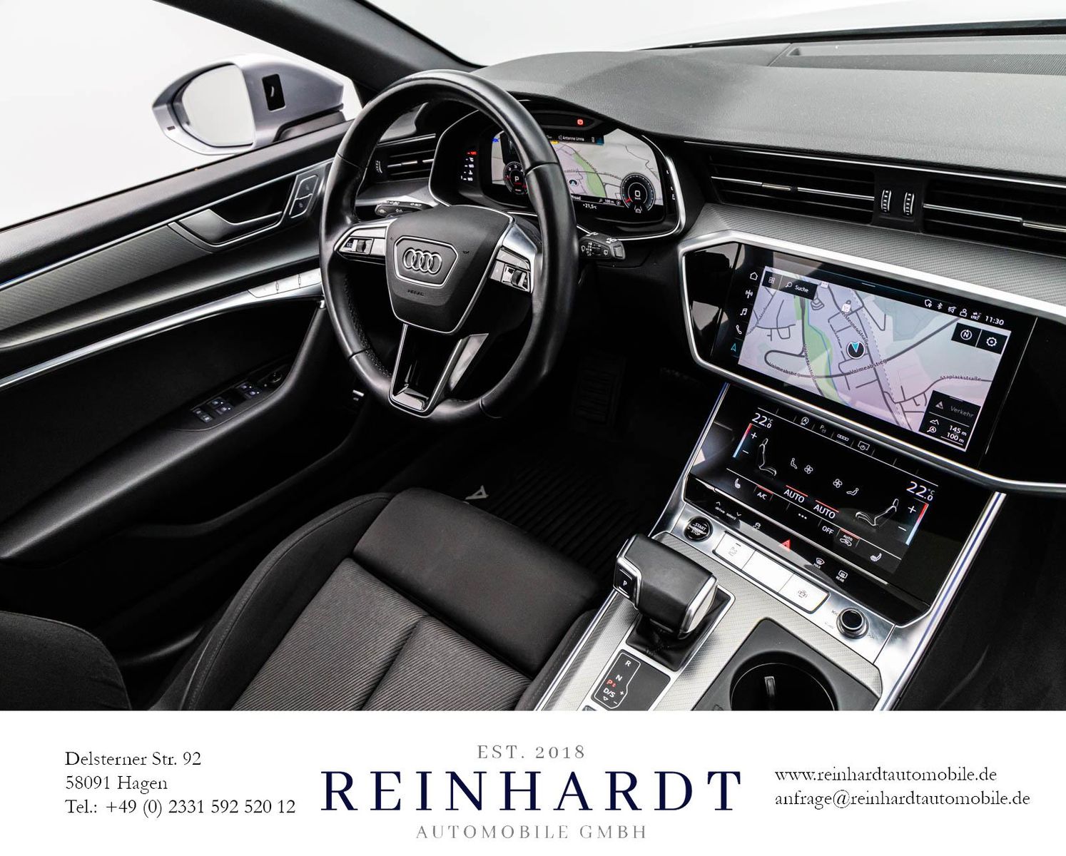 Audi A6 AVANT 40TDi Q S LINE BLACK MATRIX/ACC/PANO/VC foto 23
