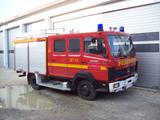 Mercedes-Benz 814 F Feuerwehrfahrzeug LF 8/6 TLF Sperre 95 Km - Mercedes-Benz 814 k