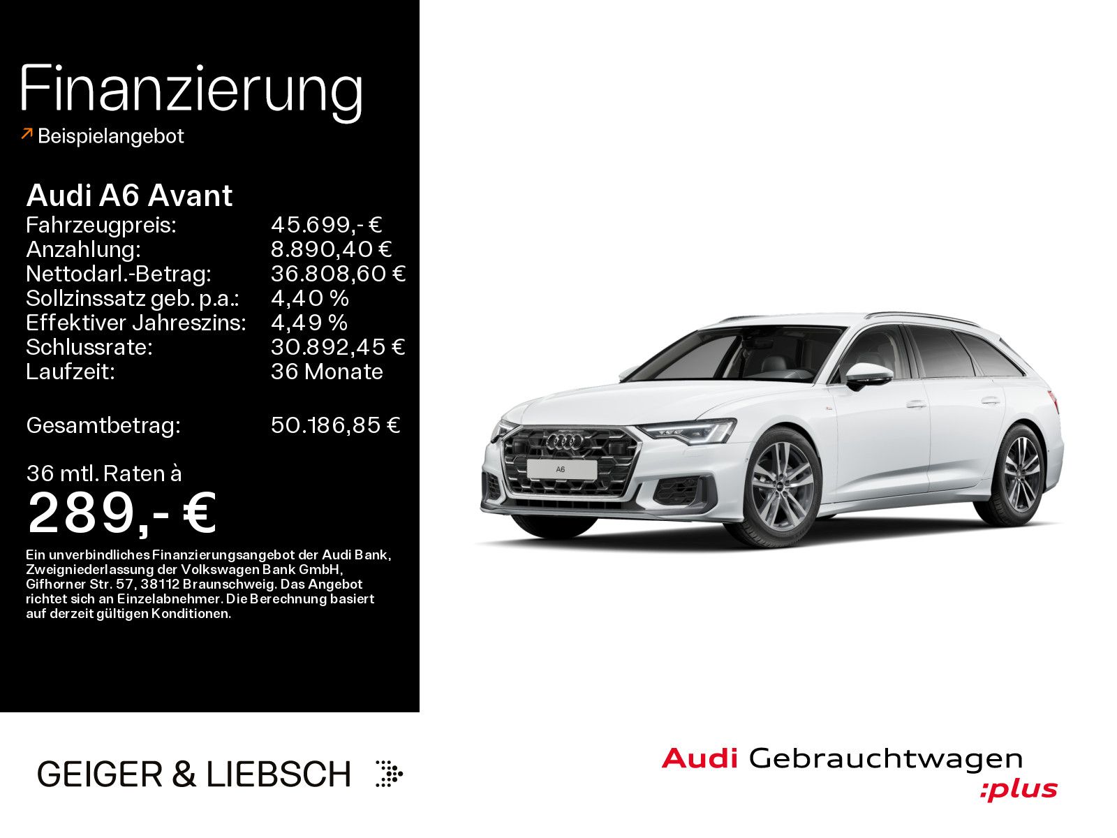 Audi A6 Avant 40 TDI S-LINE*NAVI-PLUS*MATRIX*AHK*SHZ*