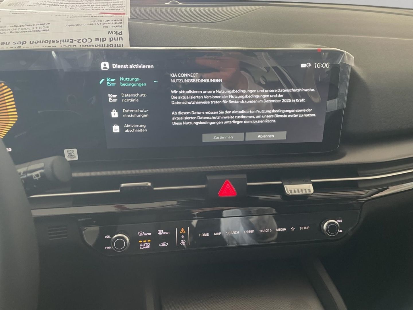 Fahrzeugabbildung Kia Sportage Vision Navi Digitales Cockpit LED ACC A