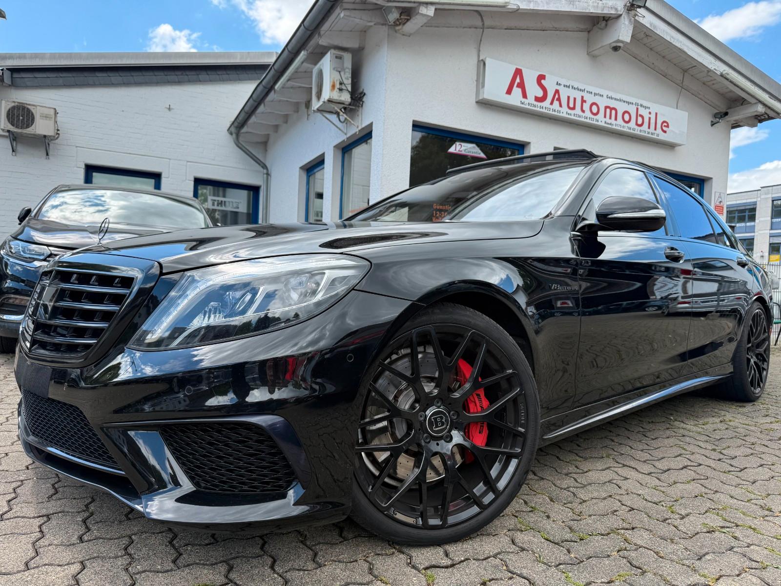 Mercedes-Benz S 63 AMG 4Matic LANG+VISION+BURMEISTER+SITZKLIMA