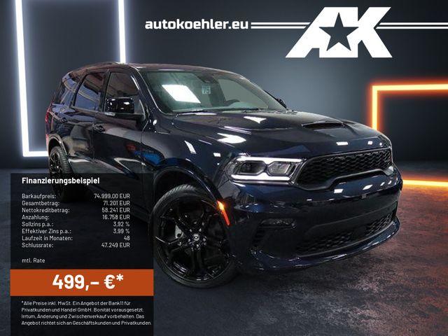 Dodge Durango 5,7 R/T,22 Zoll,ACC,LPG,Midnightblue!