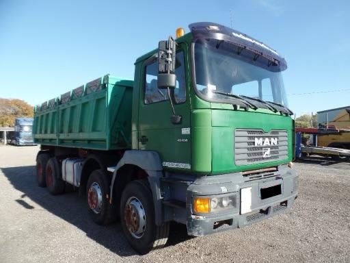 MAN 41.414/EURO 3/8x4/KLIMA/MEILLER /Sauber!