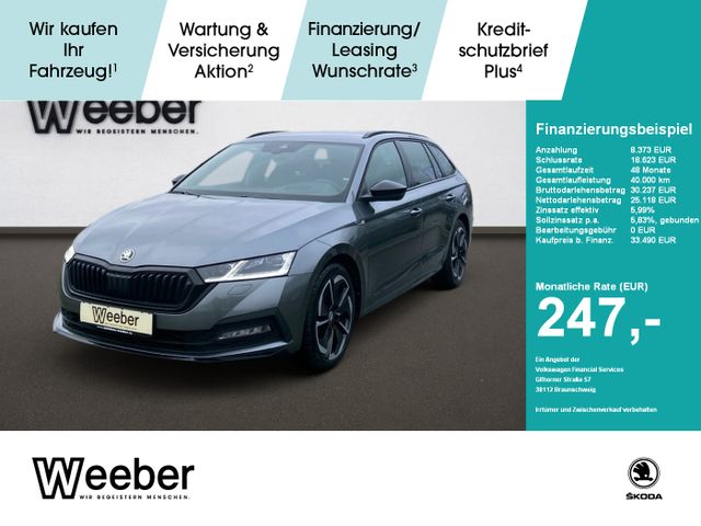 Skoda Octavia Combi 2.0 TDI 4x4 DSG Sportline HeadUp N