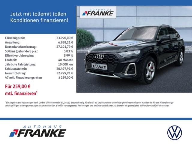 Audi Q5 40 TDI quattro S line, Standhz., Matrix LED