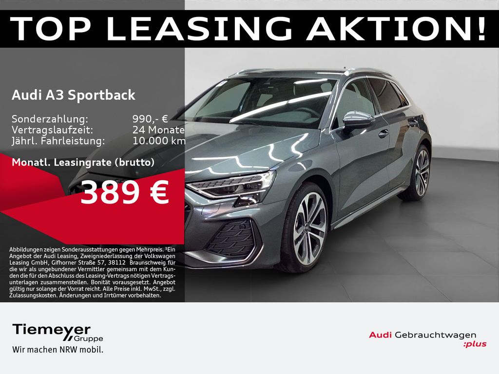 A3 Sportback 30 TFSI 2x SLINE ALCANTARA MATRIX A
