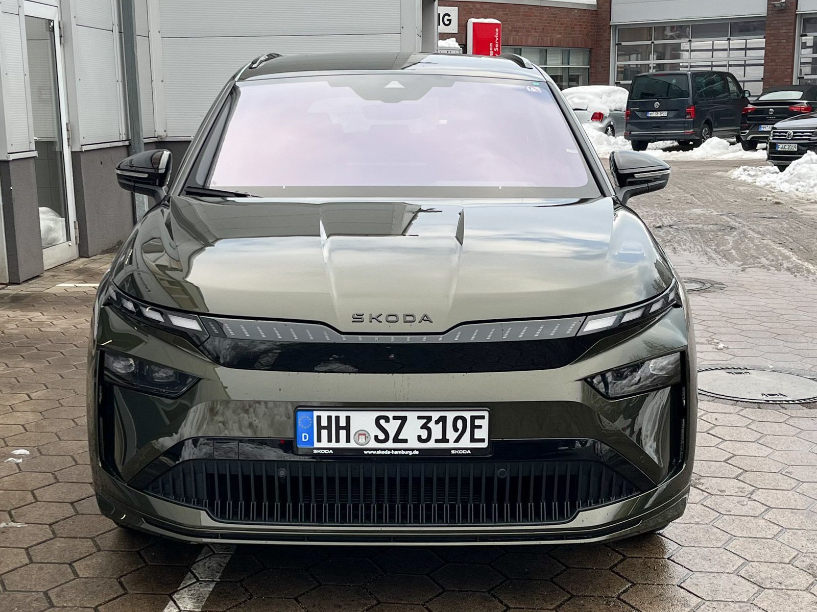 Skoda Enyaq 85  Sportline AHK Sitzhzg Navi LED Canton imagem 2