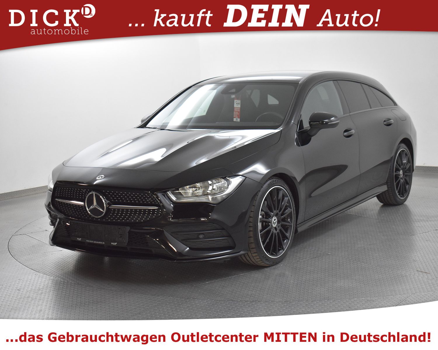 Fahrzeugabbildung Mercedes-Benz CLA 200d SB 8G AMG Line NIGHT+KAMER+MEMO+DAB+19"