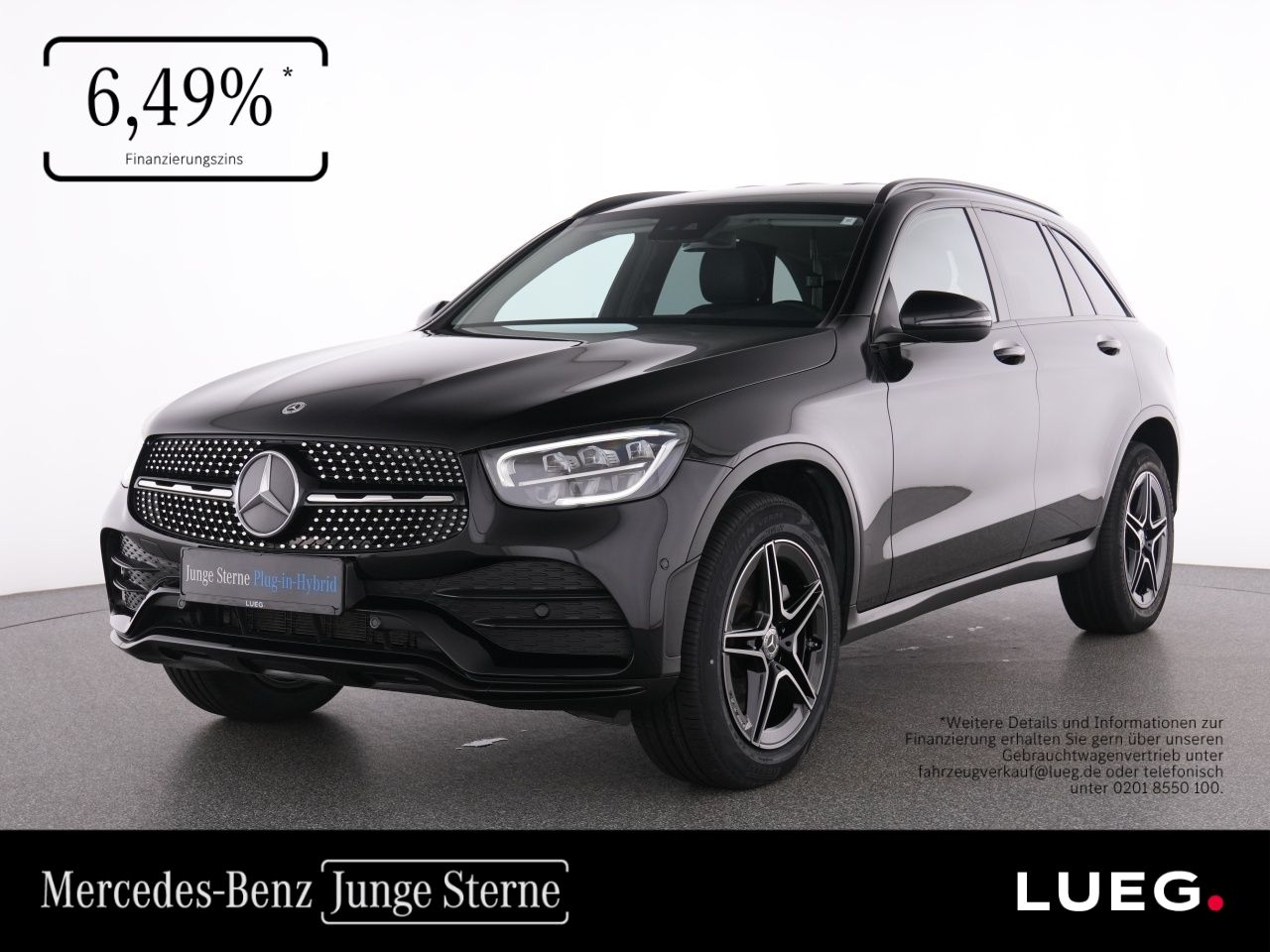 MERCEDES-BENZ GLC 300 de 4M AMG+MBUX+LED-HP+Night+Burm+Kamera