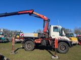 Unimog 405/12 Palfinger PK 16502 / Kipper / Seilwinde - Unimog 1650