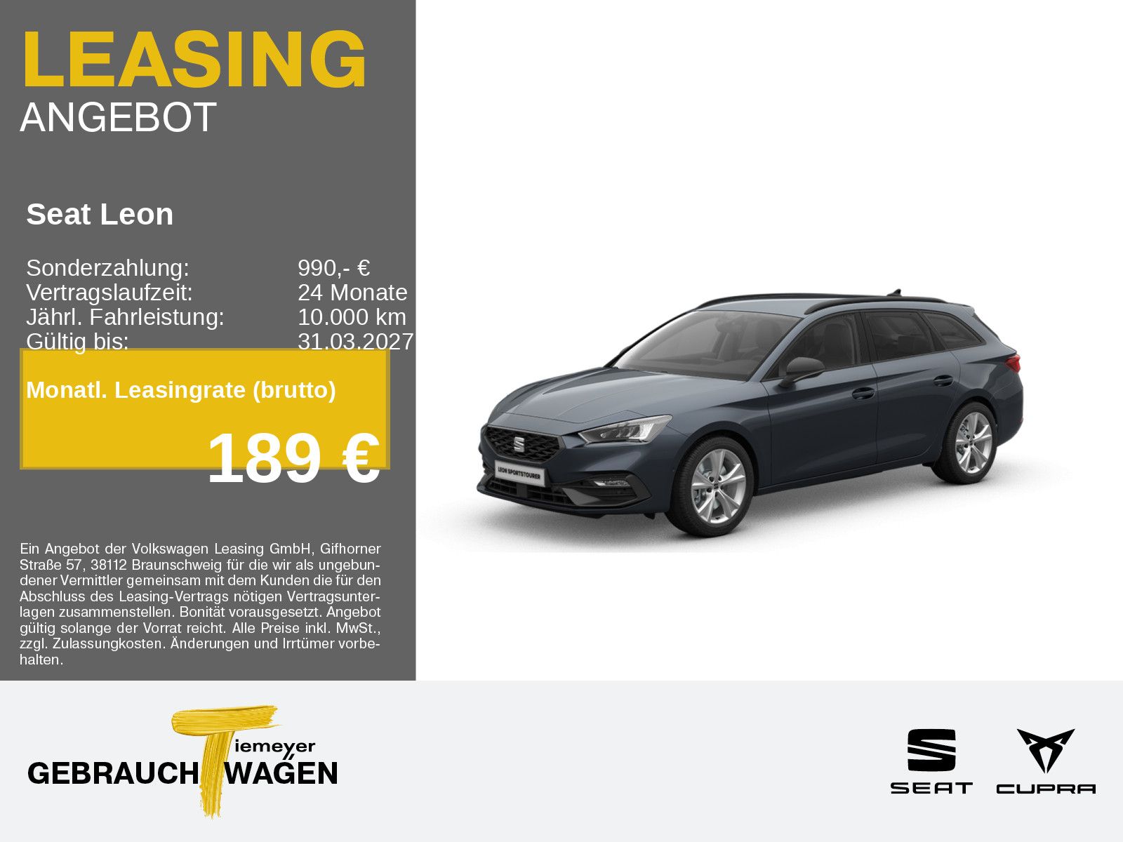 Seat Leon Sportstourer 2.0 TDI DSG FR NAVI ACC SH PAR