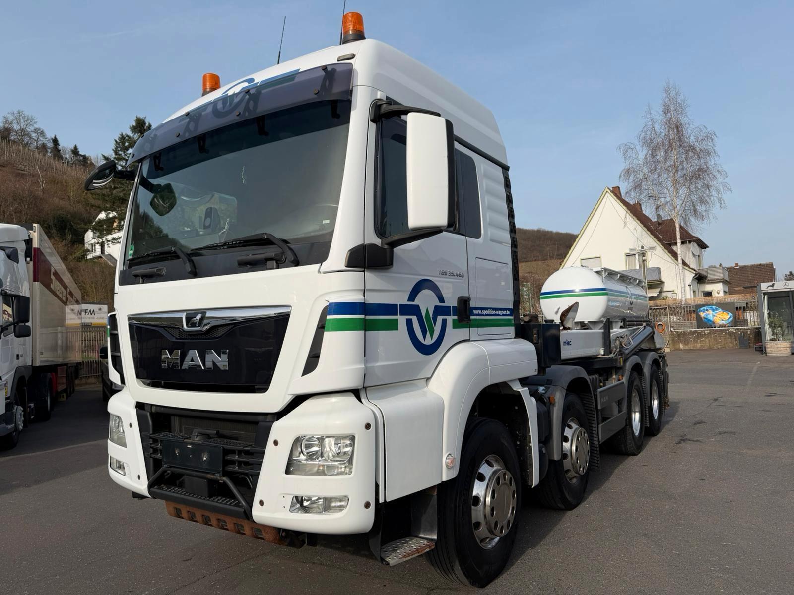 MAN TGS 35.460 BL 8x4 M-TEC Silo Kipper Retarder