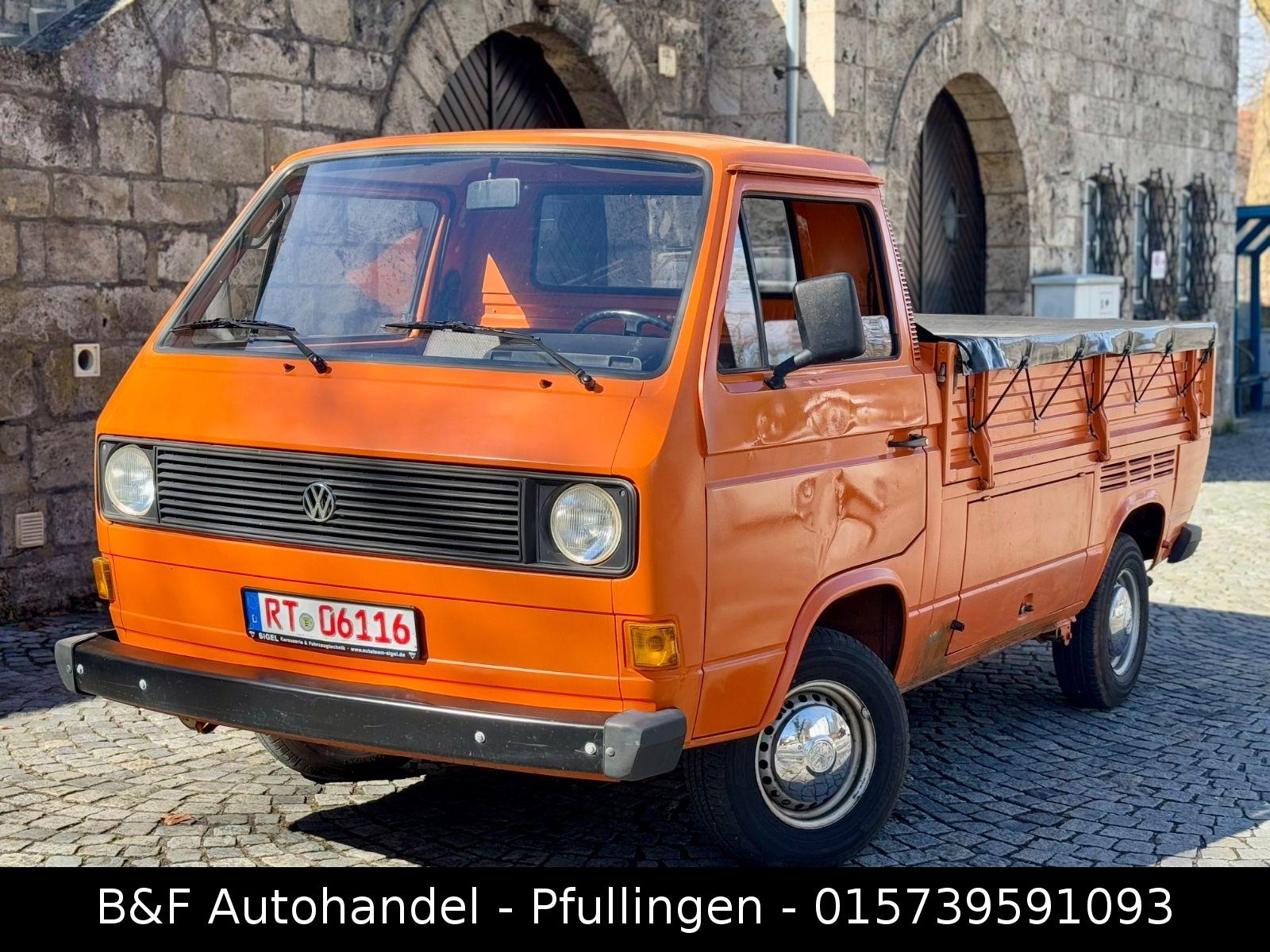 Volkswagen T3 Pritsche H-Zulassung