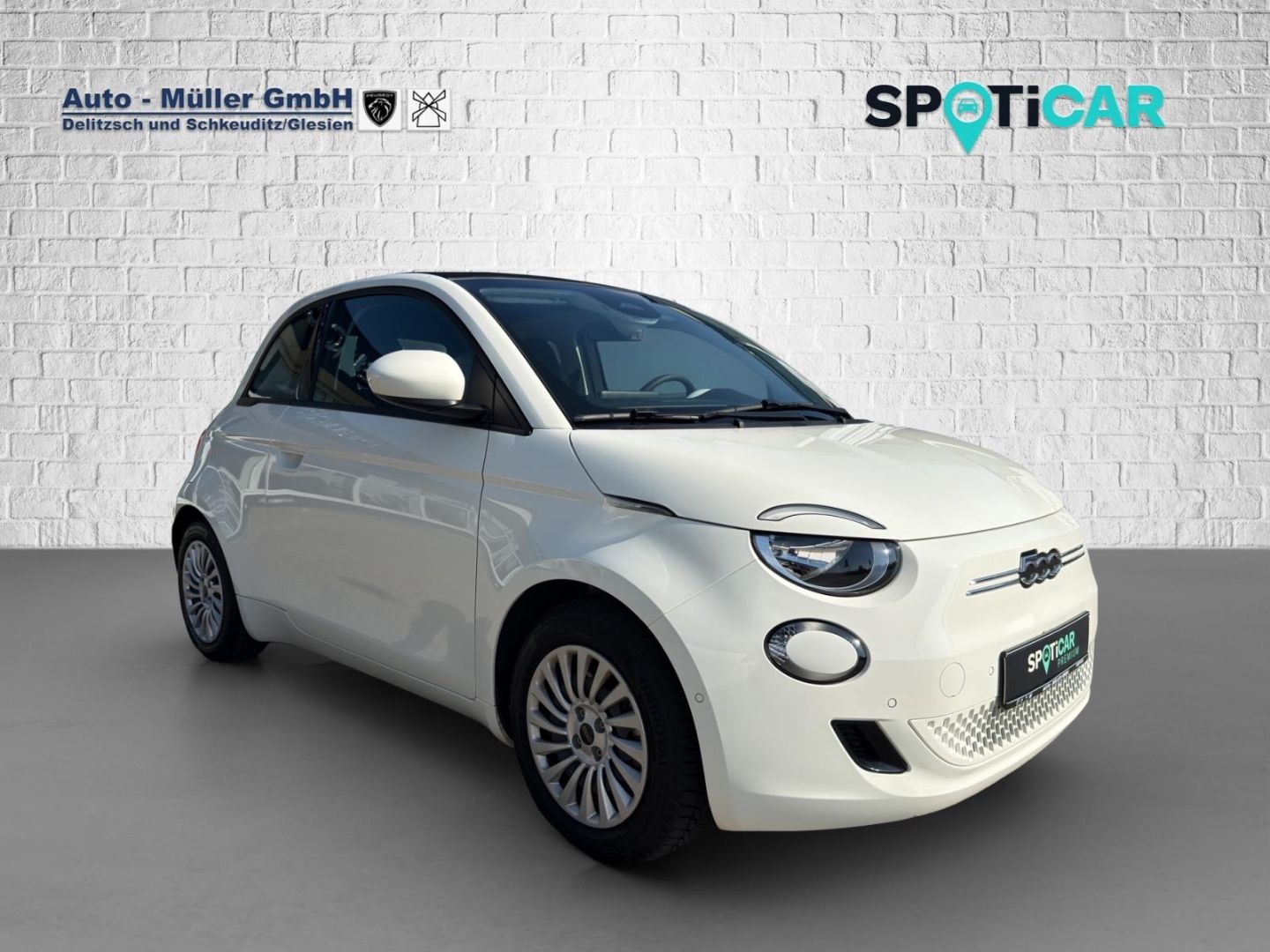 Fiat 500 Cabrio Elektro 0.0 Apple CarPlay Android Aut imagem 3