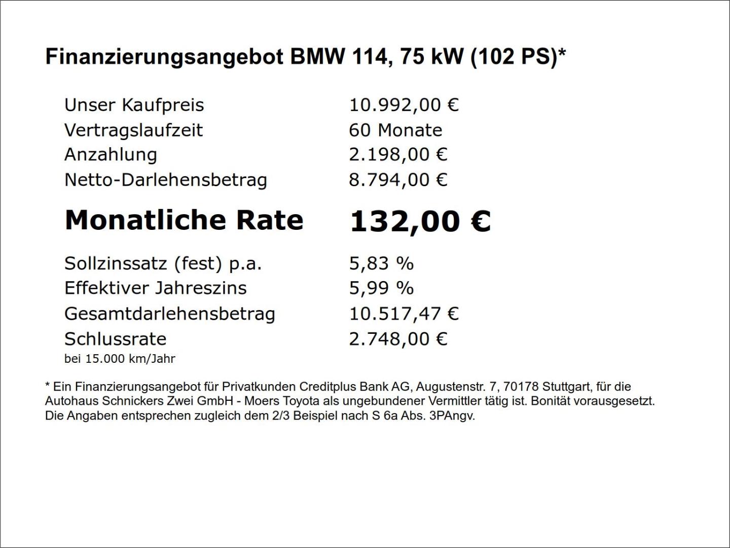 BMW 114 i+PDC+SHZ+8FACH !!