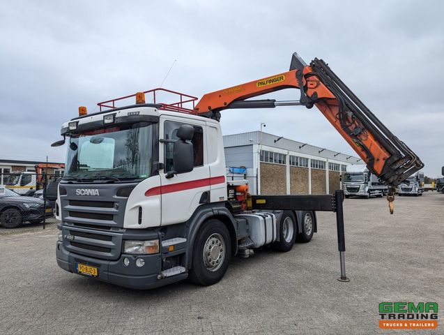 Scania P400 6x2 Schlafkabine Euro5 - Palfinger PK16502-