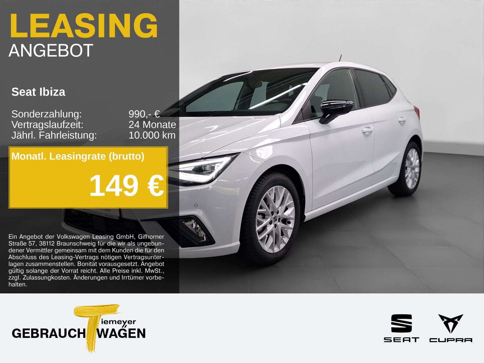 Seat Ibiza 1.5 TSI DSG FR NAVI ACC GJR SITZHZ PDC+