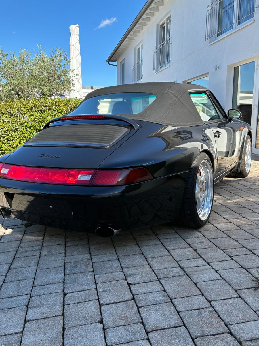 Porsche 911 993 Carrera Cabriolet 1995 Schalter 139tkm  