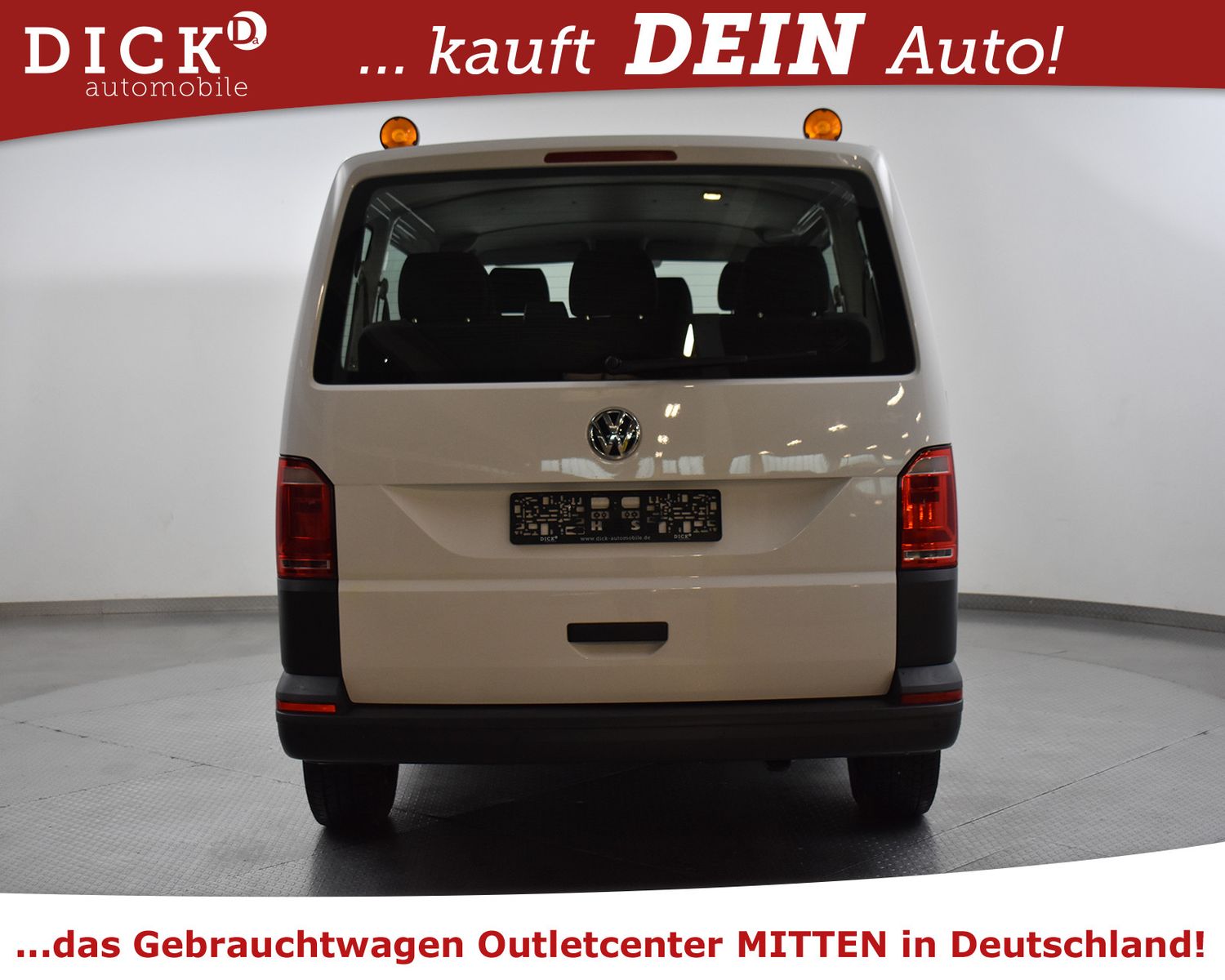 VW T6 Transporter 2.0d > 9-SITZE+KLIMA+PDC+1HAND - Image 7