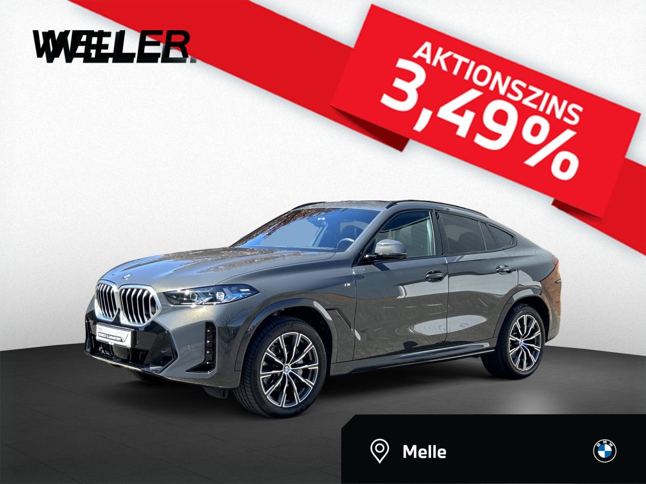 BMW X6 xD30d 709,-/0Anz M SPORT DAPro Pano 360°