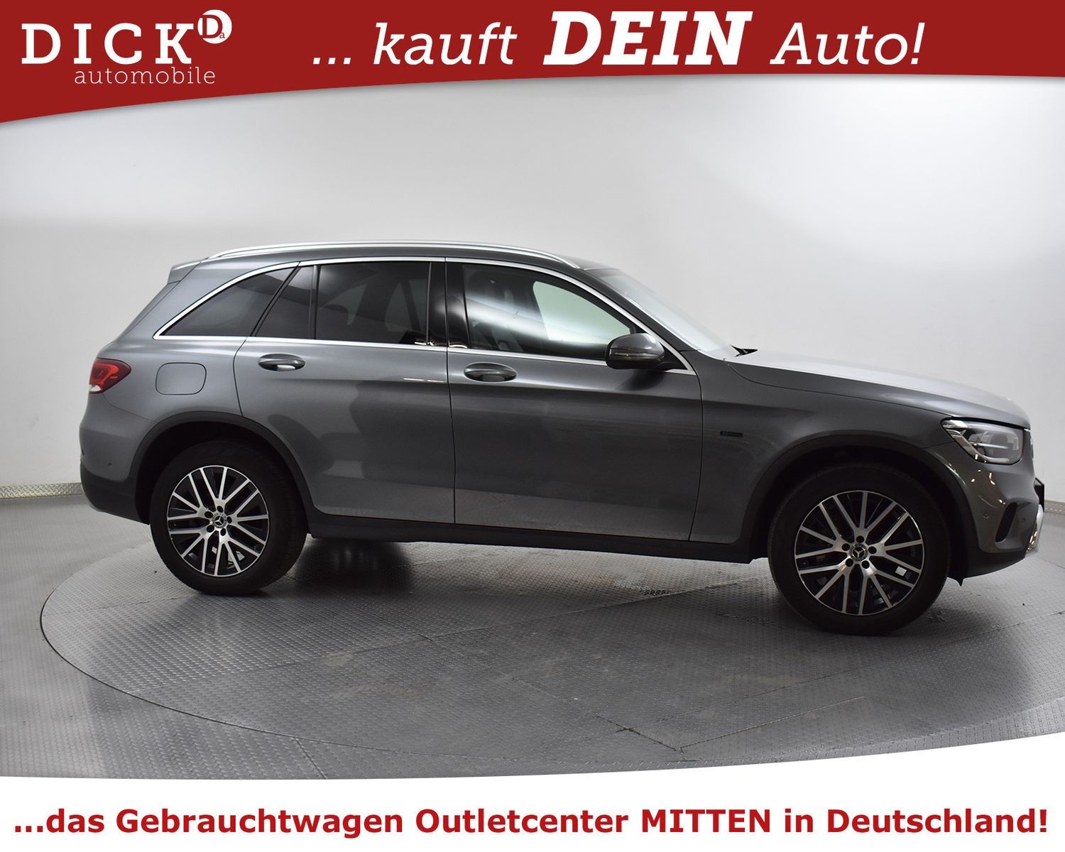 MERCEDES-BENZ GLC 300de 4M >STANDHZ+NAVI+KAM+LEDER+SHZ+LED+19" - Image 2