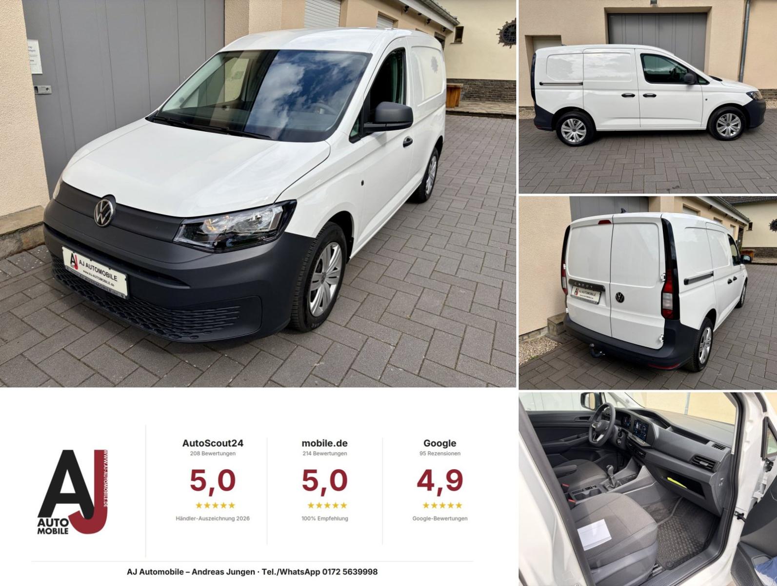 Volkswagen Caddy Cargo 1.5 TSi 85KW Anhängerkupplung