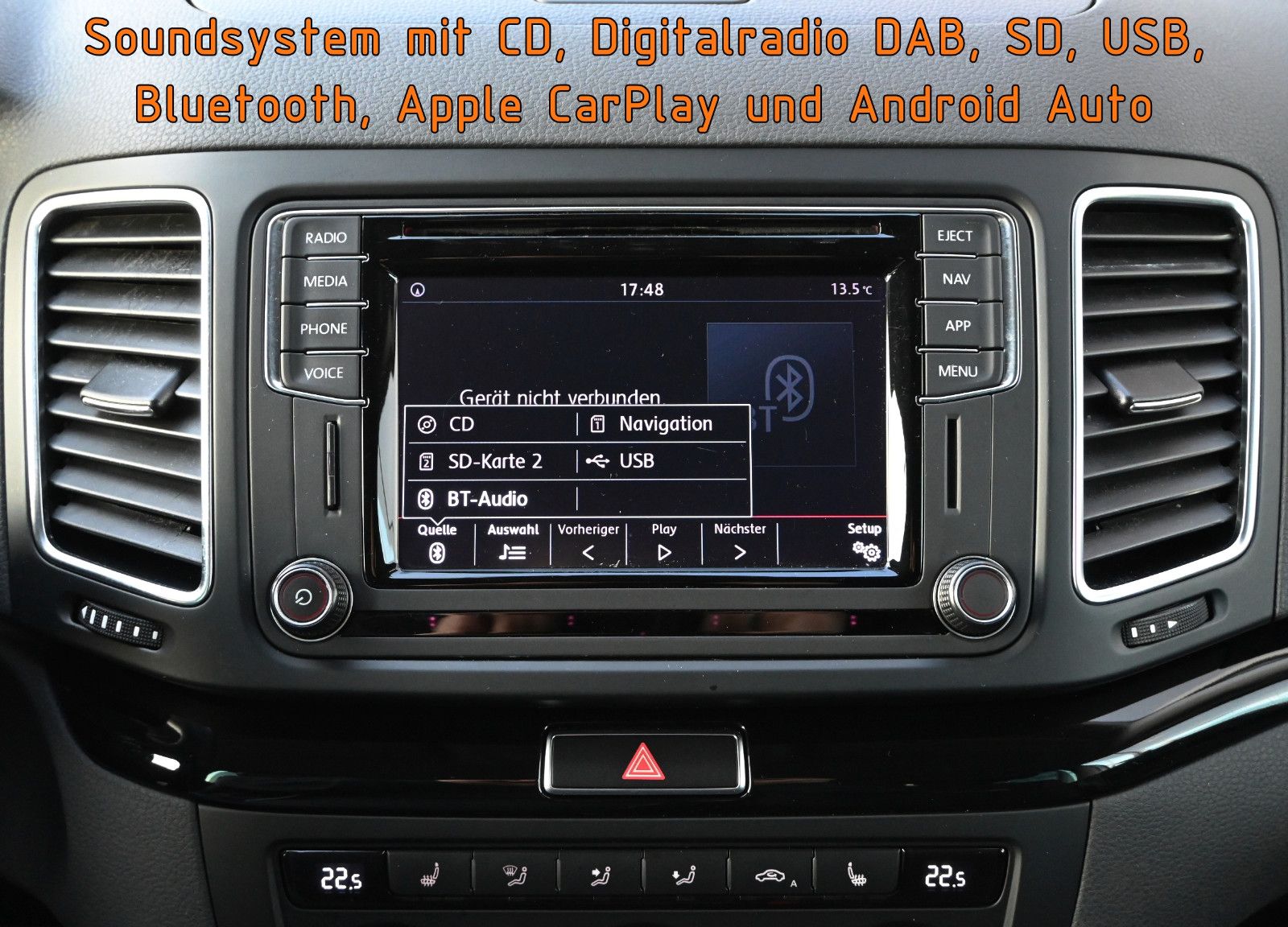 Fahrzeugabbildung SEAT Alhambra 1.4 TSI DSG FR-LINE °ACC°AHK°DCC°STHZG°