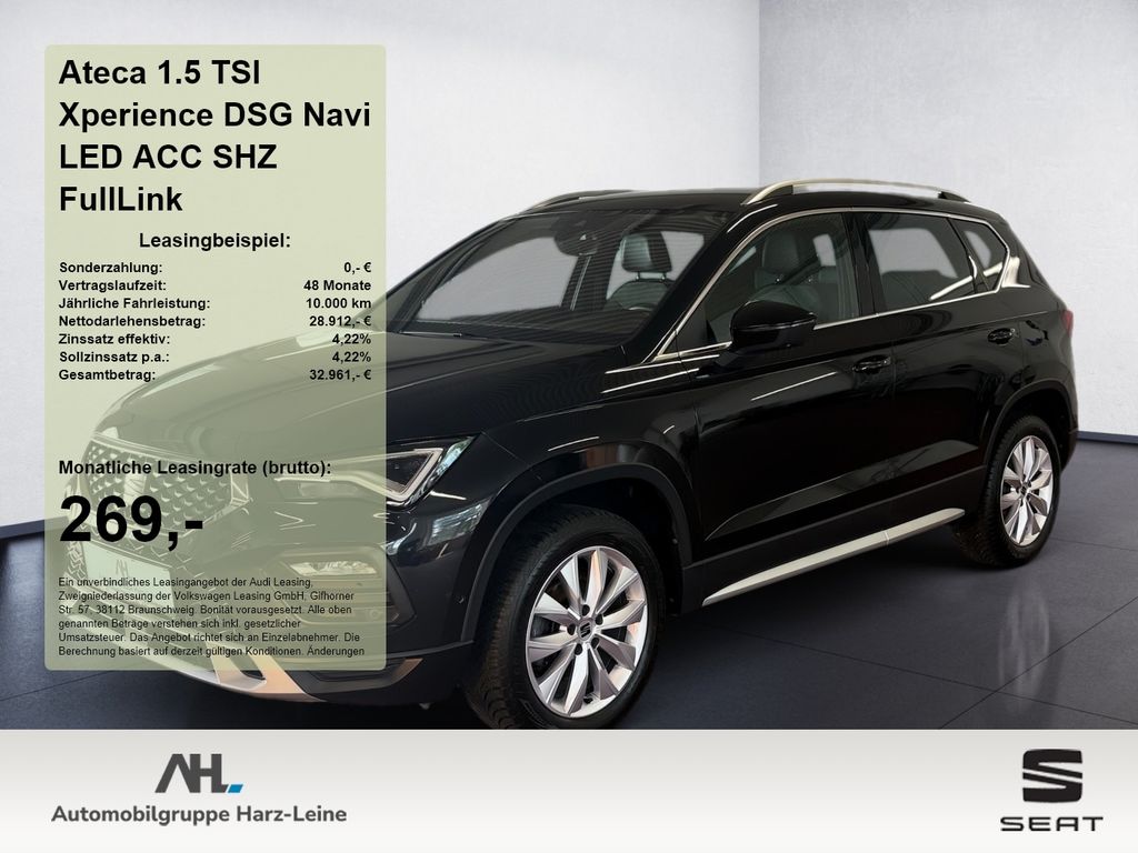 Ateca 1.5 TSI Xperience DSG Navi LED ACC SHZ Ful