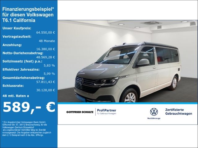 Volkswagen T6.1 California Ocean 2.0 TDI DSG Anhängekupplun