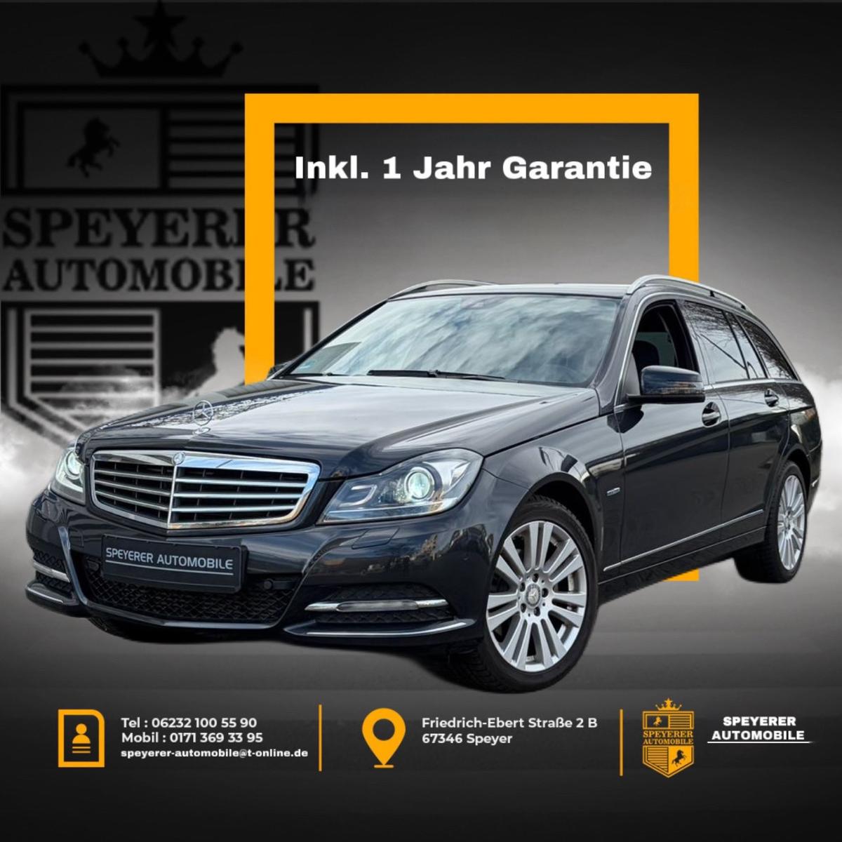 Mercedes-Benz C 180 T CGI |NAVI|XENON|SHZ|AUTOMATIK|VOLLLEDER|