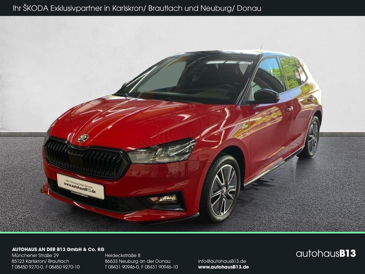 Skoda Fabia Monte Carlo NAVI+SHZ+KLIMA+PDC+LED+ACC+DAB