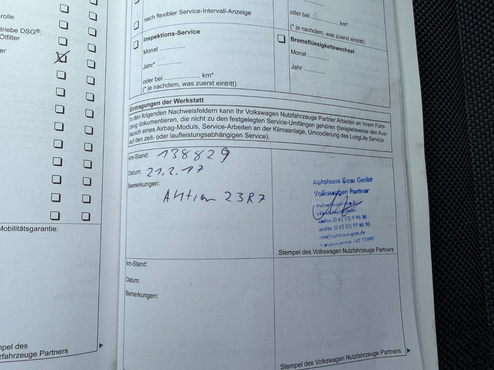 Volkswagen Caddy Kombi Trendline 7Sitze/Klima/Tempo/TÜVNeu