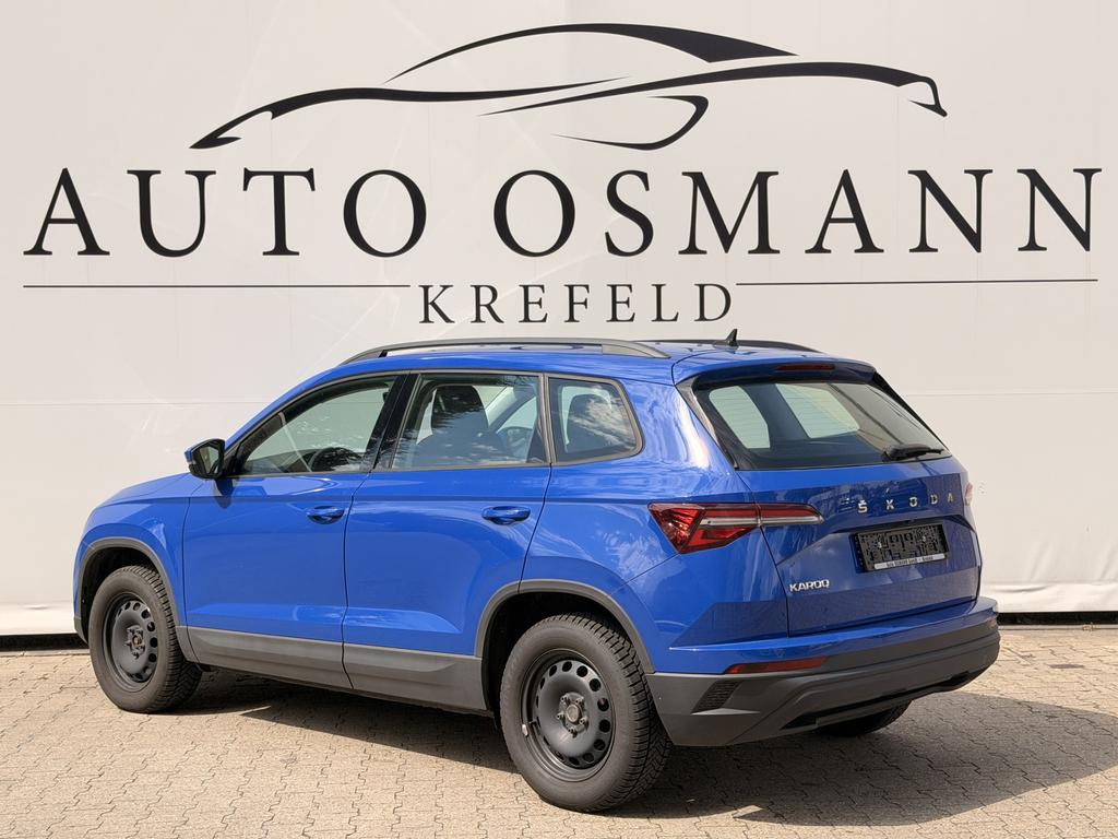 Skoda Karoq 2022 г. Синий, пробег 54964 км