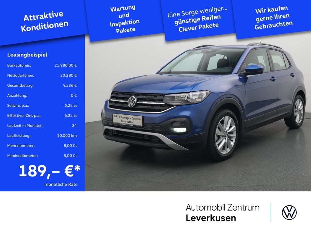 Volkswagen T-Cross 1.0 TSI Life NAVI VIRT ACC PDC KLIMA