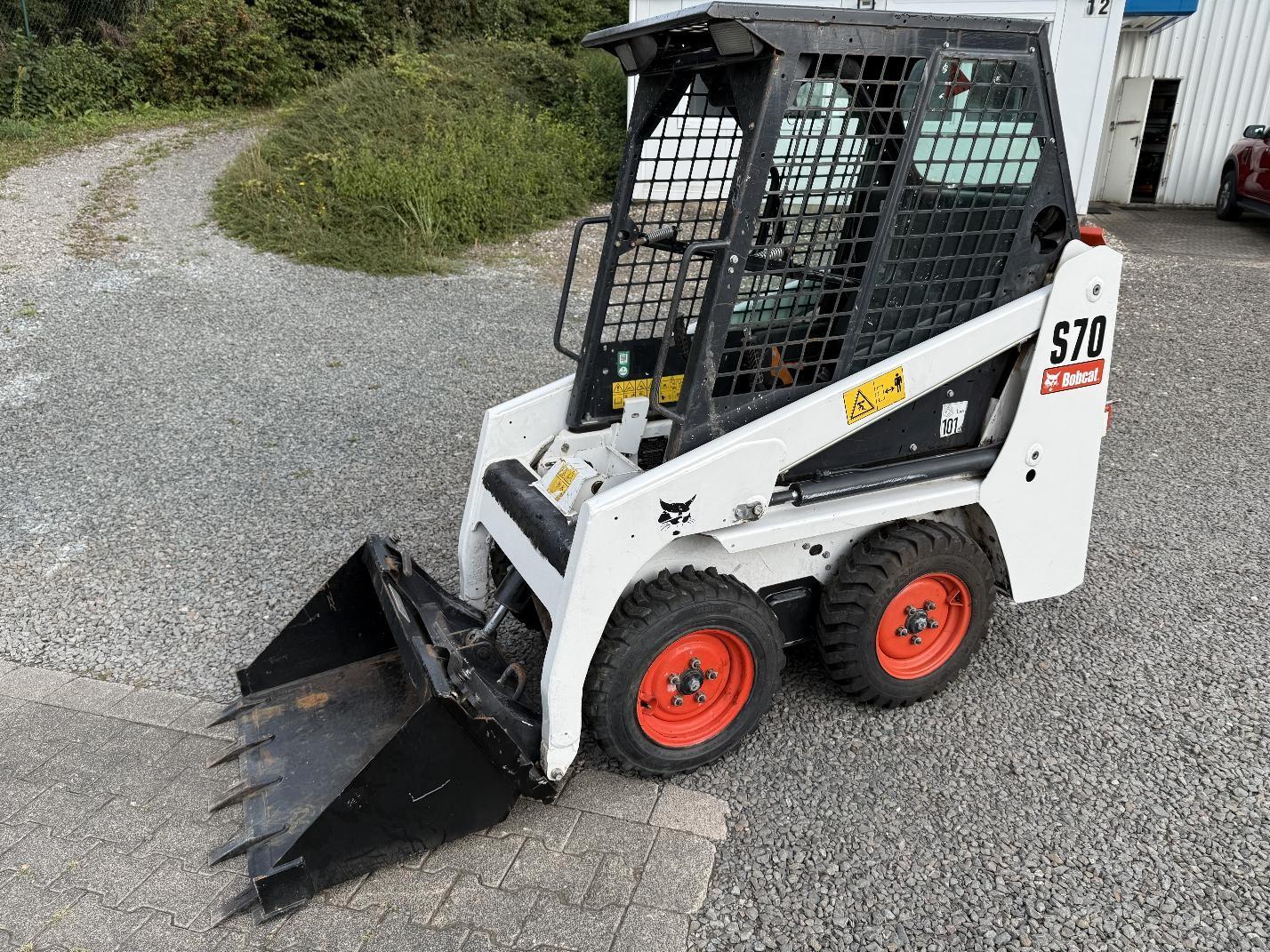 Bobcat S 70, Schaufel , Gabel