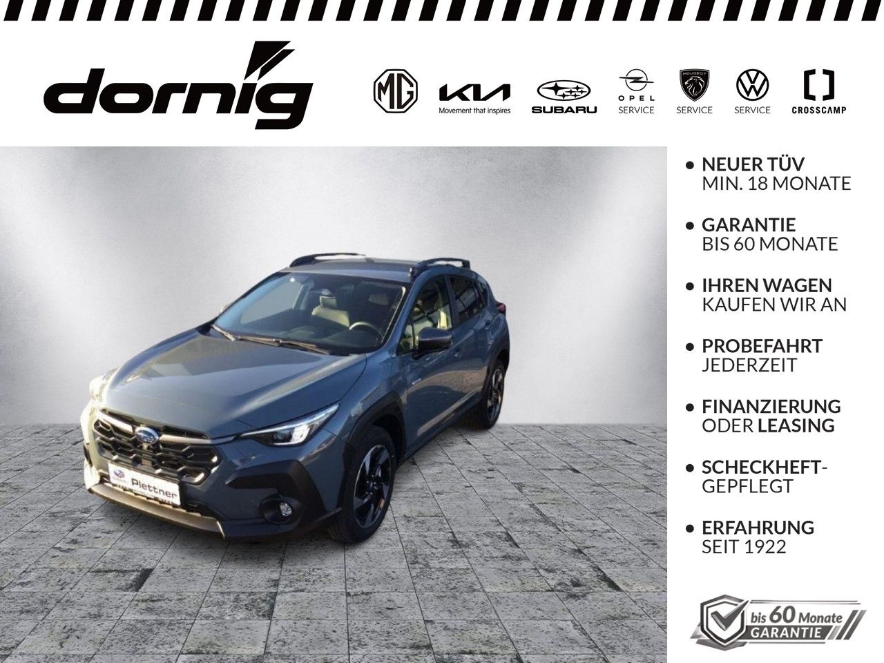 Subaru Crosstrek Comfort, Sitzheizung, Automatik