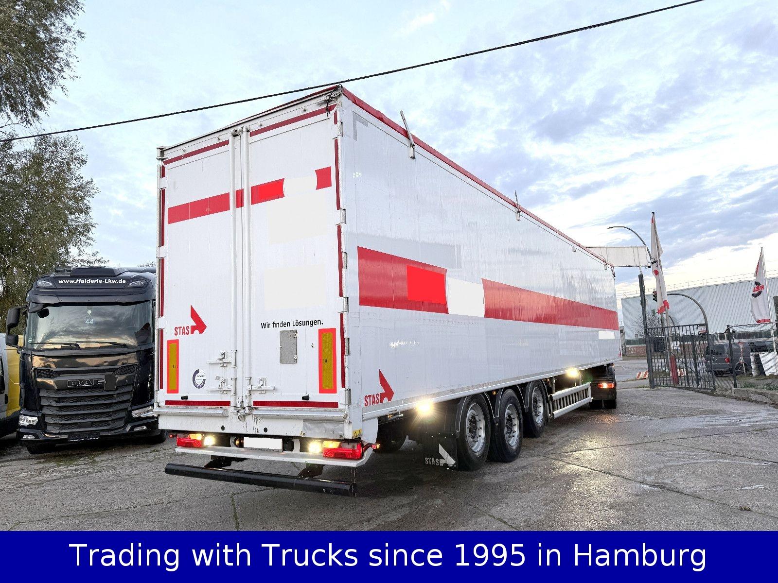 Stas S 300 ZX Walkingfloor Schubboden 91m³ 2xLiftachs