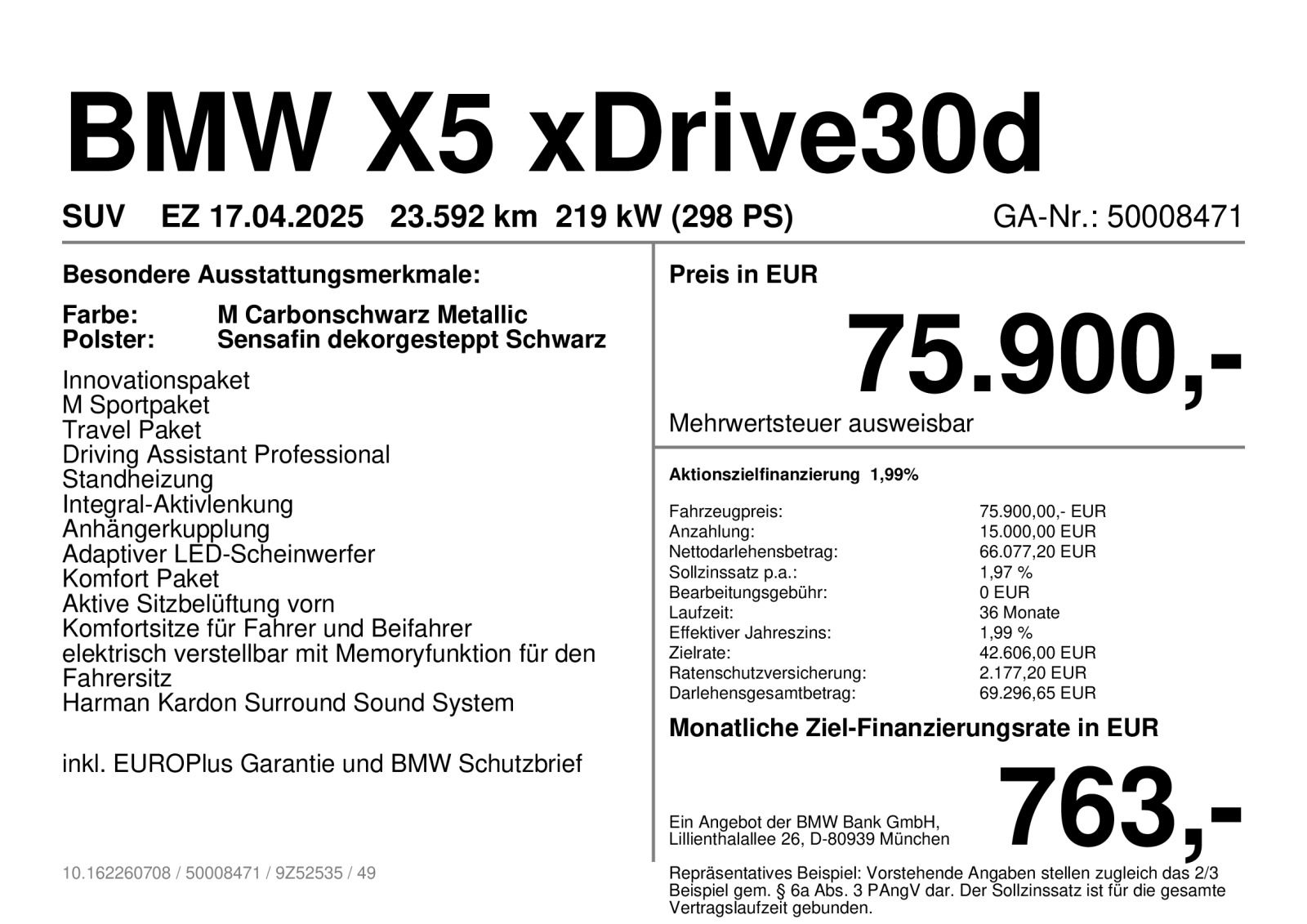 BMW X5 xDrive30d M Sportpaket Innovationsp. Panorama imagem 2