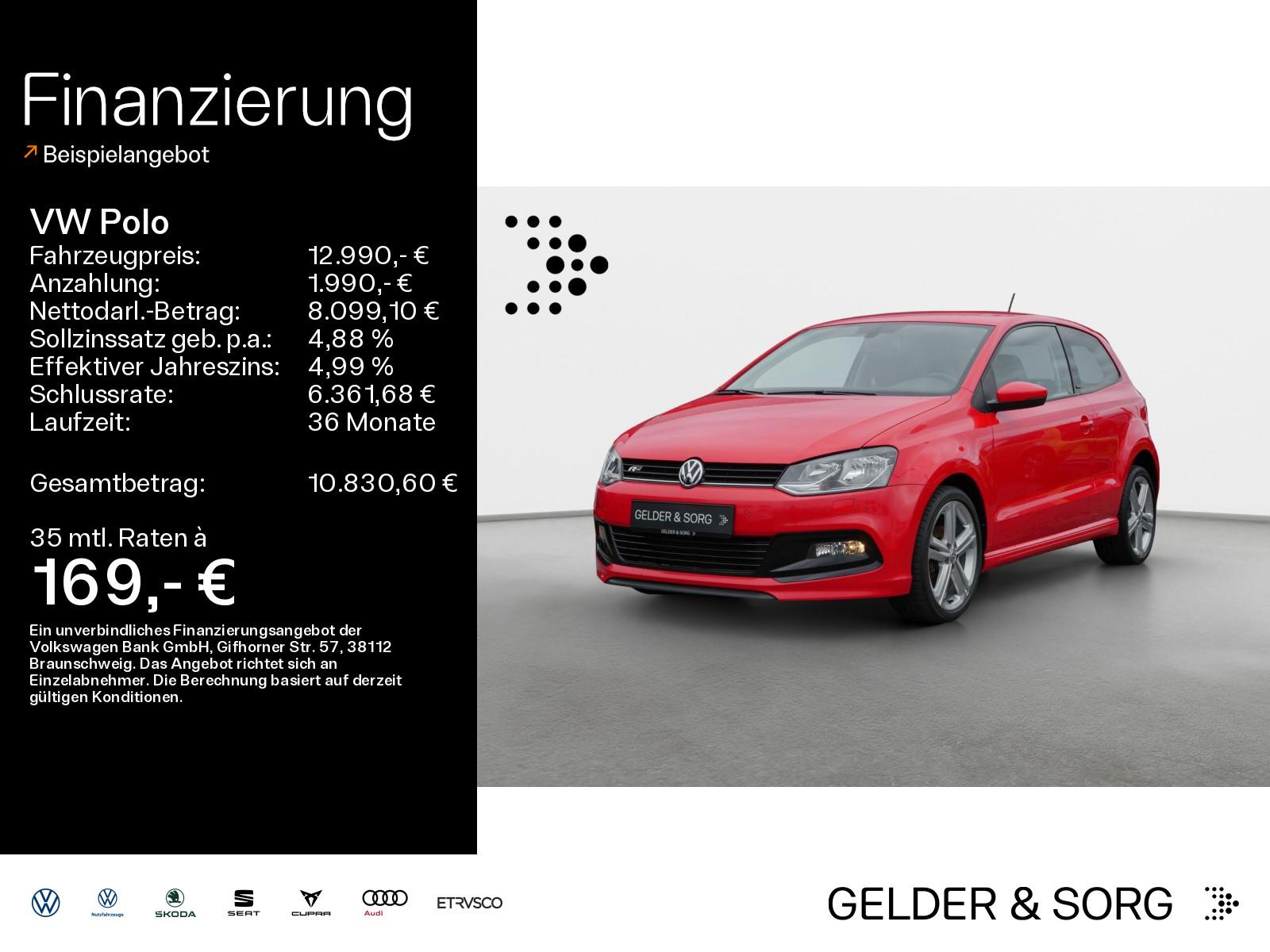 Volkswagen Polo 1.2 TSI R-Line-Exterieur Klima*PDC*ALU*17Z*