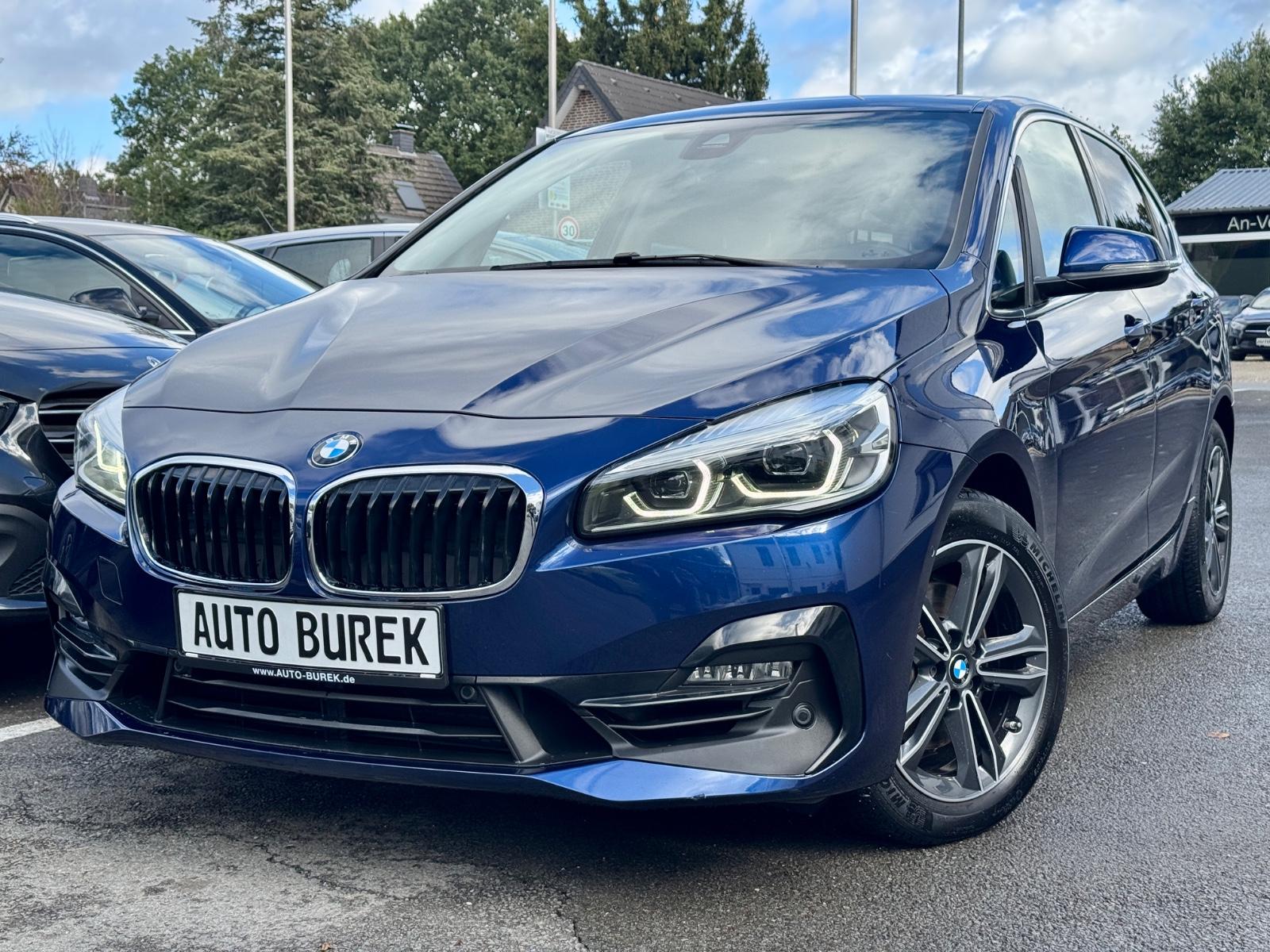 BMW 220iA AT Sport Line Navi LED TLeder RüK PDC Shz