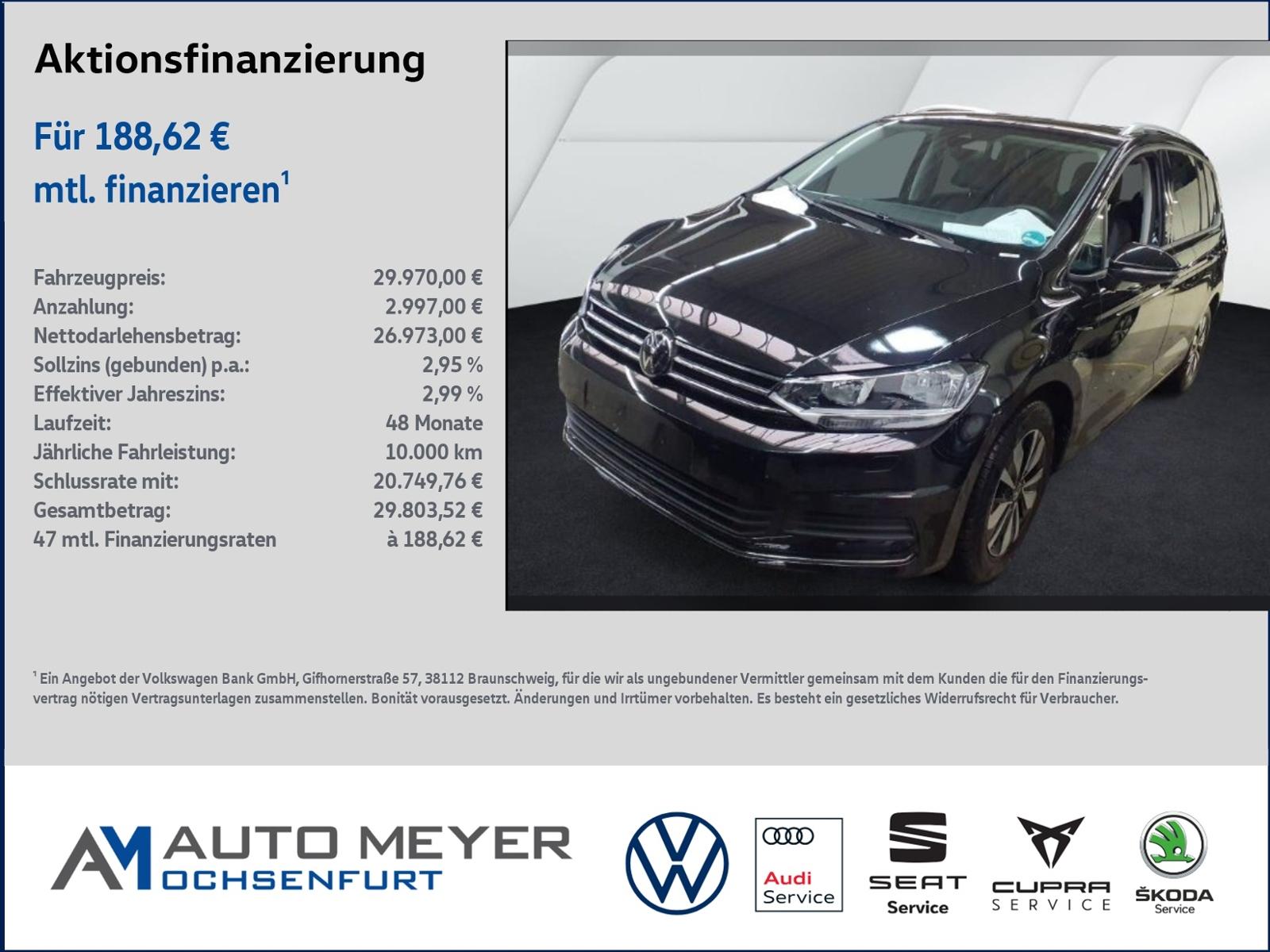 Volkswagen Touran GOAL 1.5 TSI Navi 7-Sitzer Kamera Travel