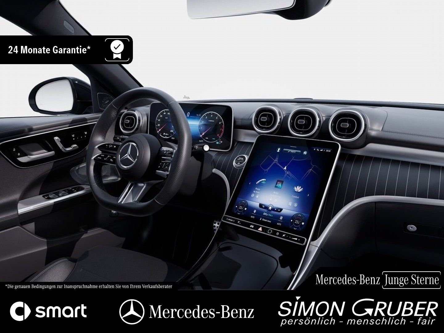 Fahrzeugabbildung Mercedes-Benz C 200 AMG Night Pano Sitzklima Massage Leder 360