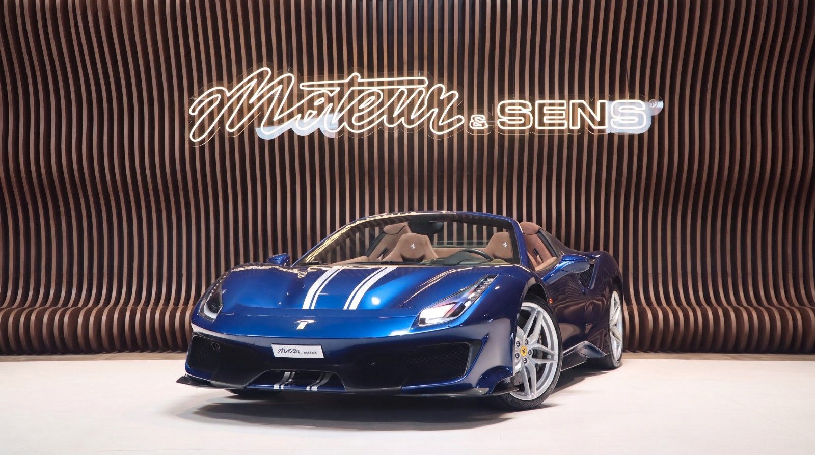 Ferrari 488 Pista Spider - Full Carbon - Lift - Stripes