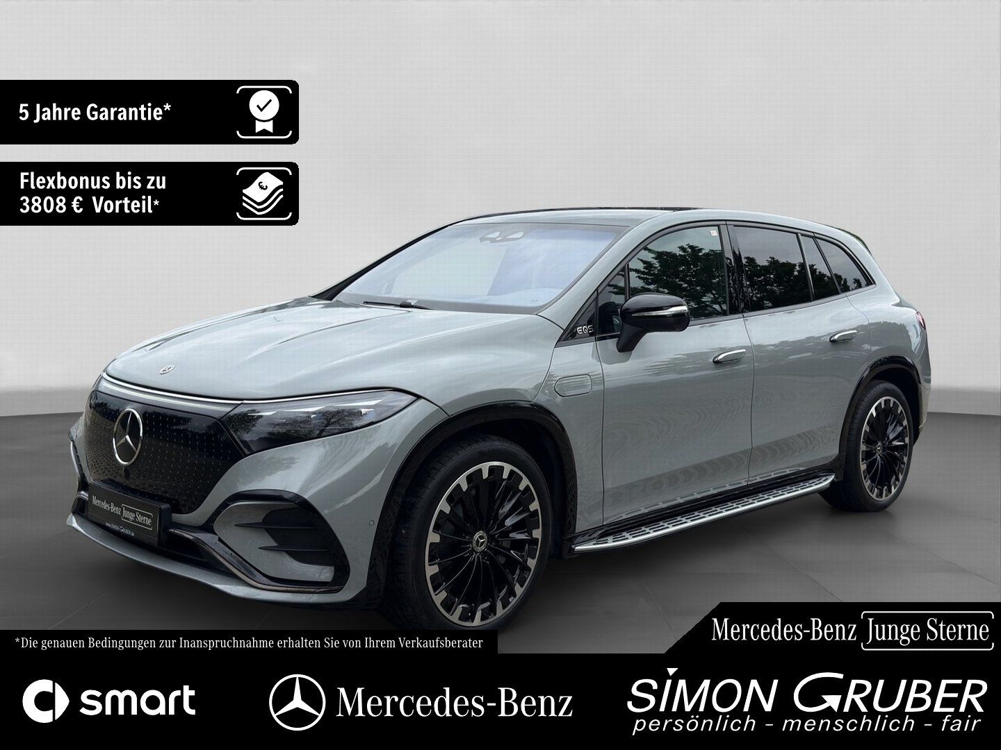 Fahrzeugabbildung Mercedes-Benz EQS 580 4M SUV AMG Massage Sitzklima AHK Md 2026